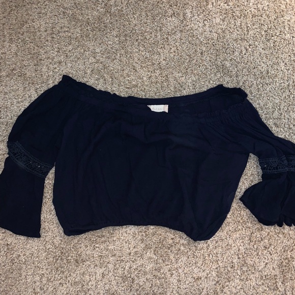 Altar'd State Tops - navy crop top